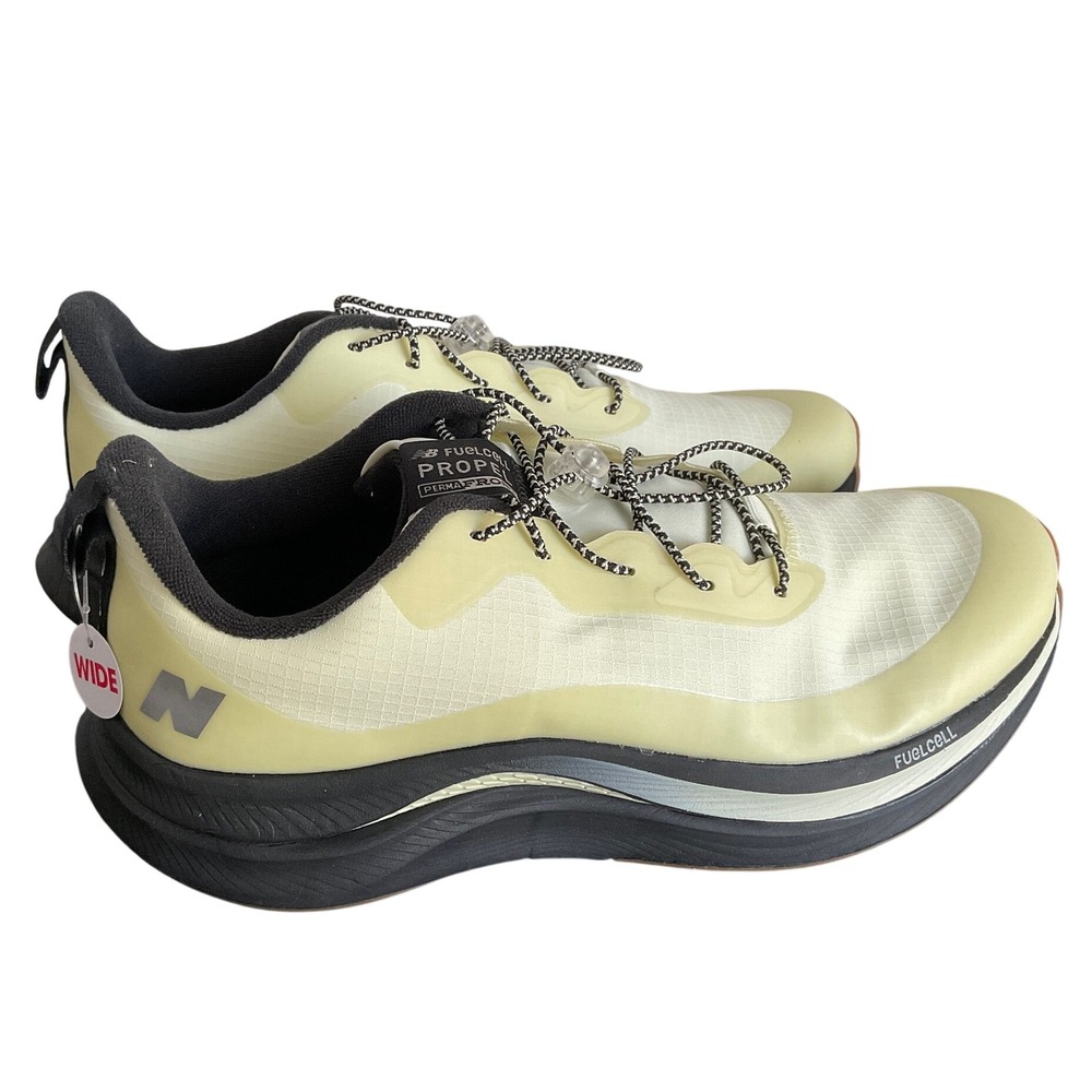 New Balance FuelCell Propel v4 PermaFrost Yellow Black WFCPWPB Womens 10 Wide